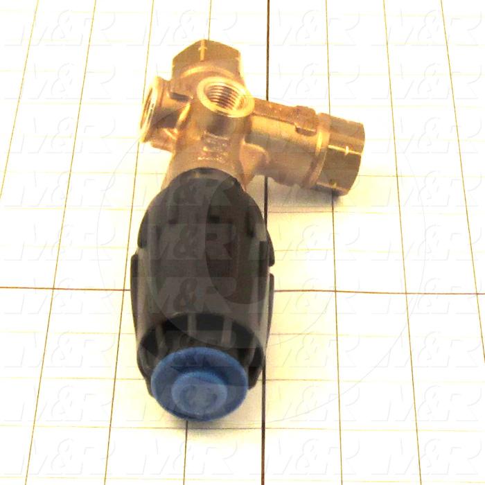 Pressure Regulator, G 3/8 Female Port In, Panel Mounting, G 3/8 Male Port Out, Automatic ,Flow 2.11-10.83 GSM, 4060 Max Pressure