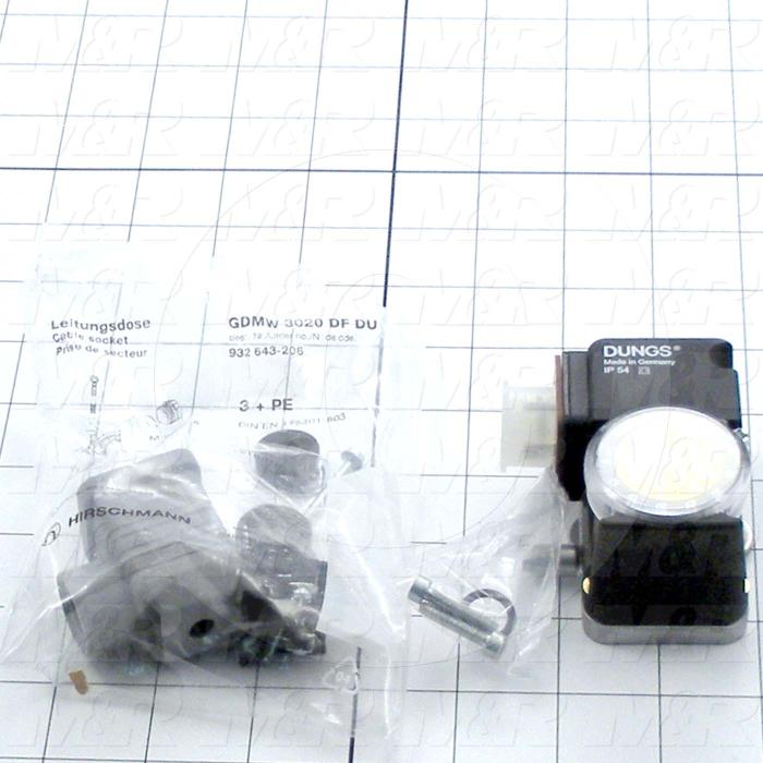 Pressure Regulators/Switches, Max. Pressure 500 mbar, Pressure Range 5-50 mbar, Contact ratings 250V 5AMP