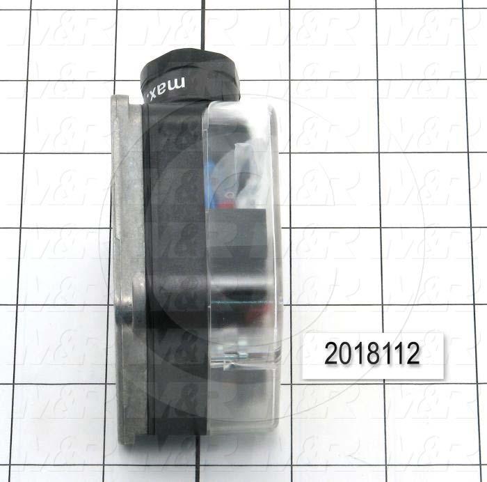 Pressure Regulators/Switches, Thread Size 1/4" NPT, Max. Pressure 7.0 Psi, Pressure Range 2-20"wc, Contact ratings 240V 10AMP