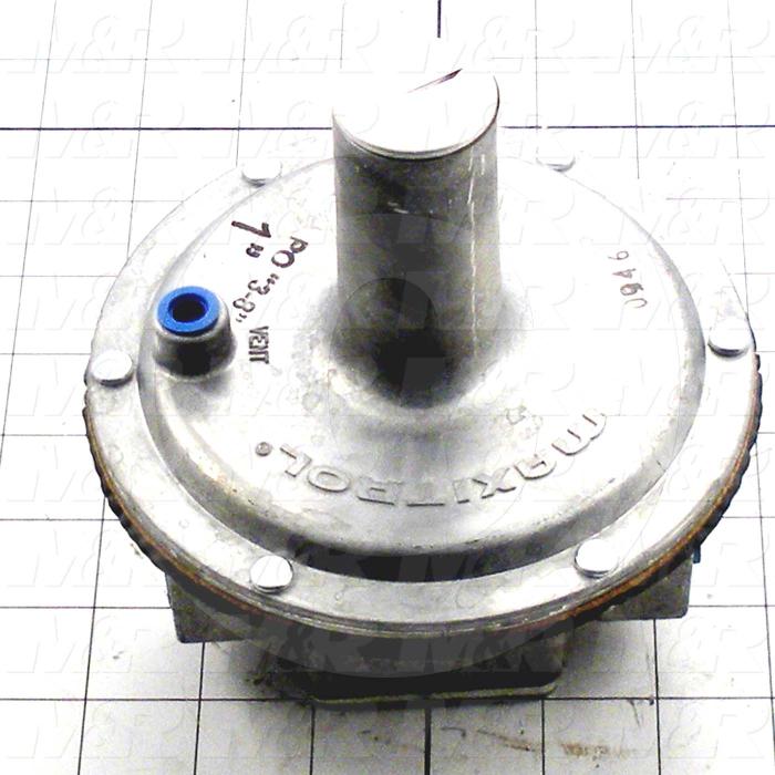 Pressure Regulators/Switches, Thread Size 1" NPT, Max. Pressure 1.0 Psi, Pressure Range 3-6"wc
