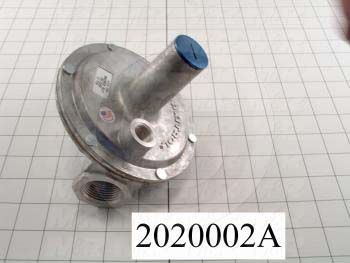 Pressure Regulators/Switches, Thread Size 1" NPT, Max. Pressure 2.0 Psi, Pressure Range 7-10"wc