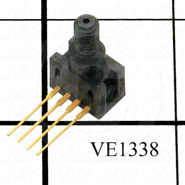 Pressure Sensor, 0 ~ 100 PSI, 0-100mV Output, 10V