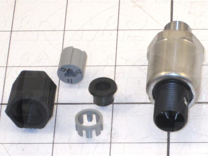 Pressure Sensor, -1-0 BAR, 24IN/10VOUT