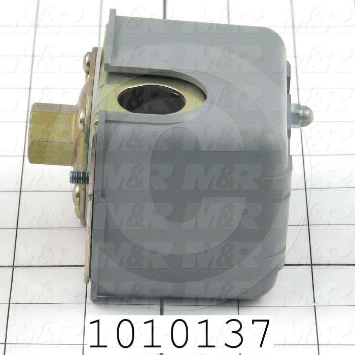 Pressure Switch, 40 PSI Minimum Pressure, 150 PSI Maximum Pressure, DPST