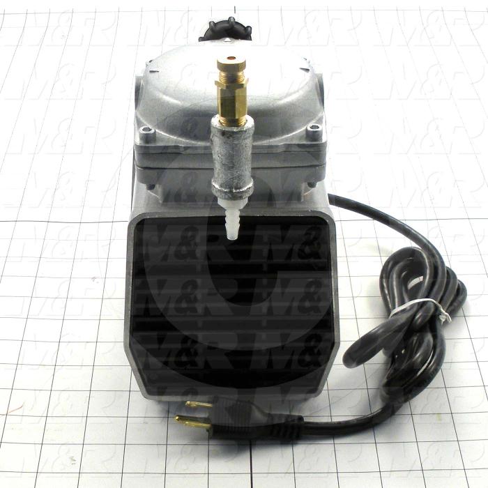 Pump, Type: Electromechanical, Max. Vacuum: 25.5"Hg, Note: This Is A Vacuum Pump Assembly
