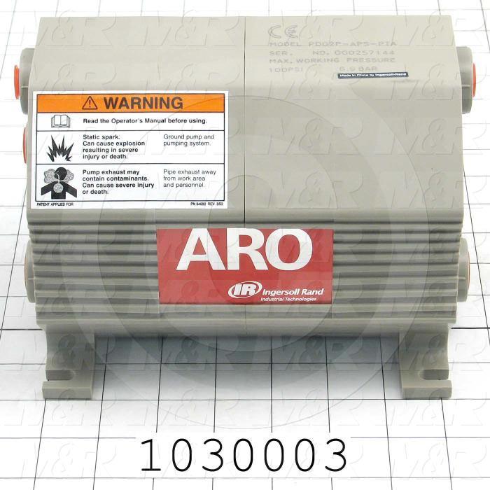 Pumps, Type: Air Operated, 4.6 GPM @ 100 PSI