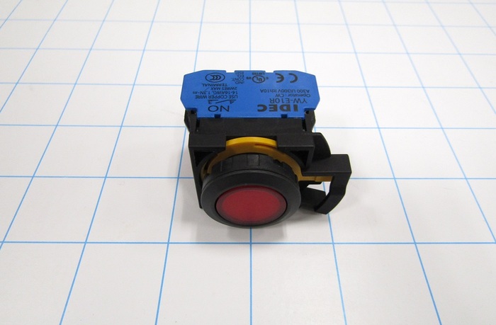 Pushbutton Switch, Green, 24VDC