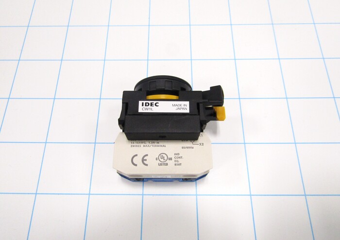 Pushbutton Switch, Green, 24VDC