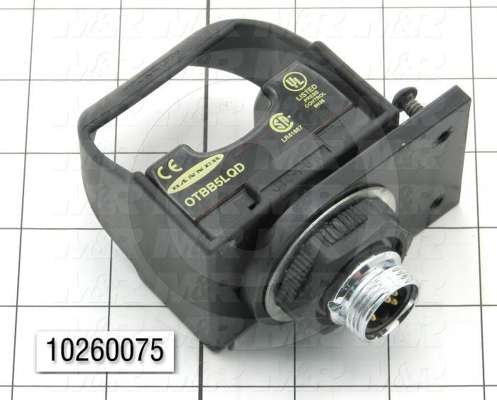 Pushbutton Switch, Opto-Touch Button, Momentary, SPDT, 220/240VAC