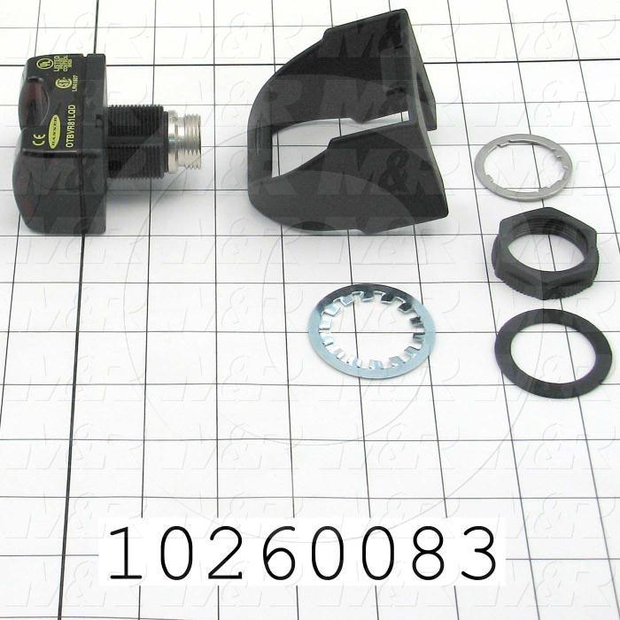 Pushbutton Switch, Opto-Touch Button, Momentary, SPDT, 24VDC