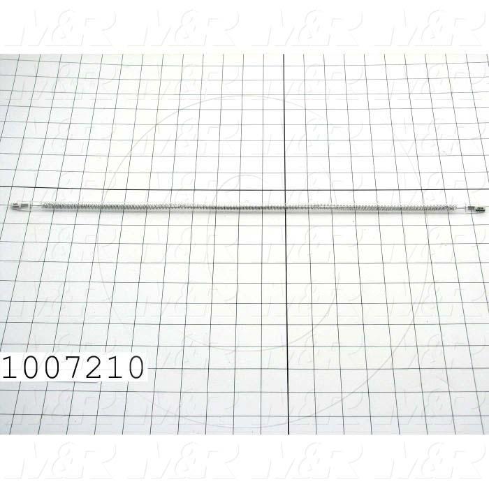 Quartz, Curing Length 18", 240VAC, 1500W, Total Length 20.25", Instant On