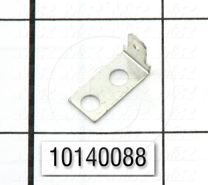 Quick Connect, Half 90 Degree, Double Rows, 0.187"