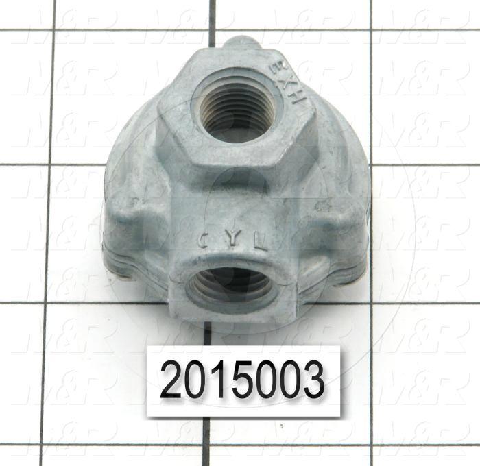 Quick Exhaust, 1/8" NPT Port In, 1/4" NPT Port Out