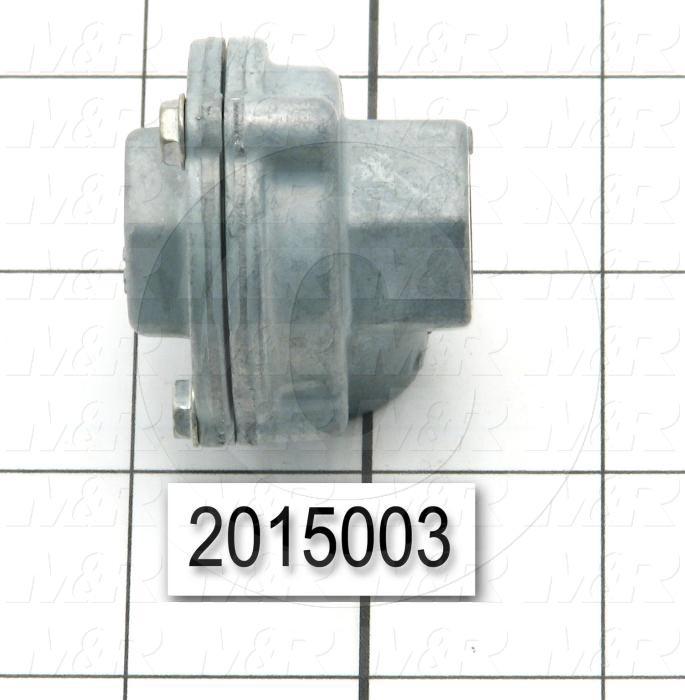 Quick Exhaust, 1/8" NPT Port In, 1/4" NPT Port Out