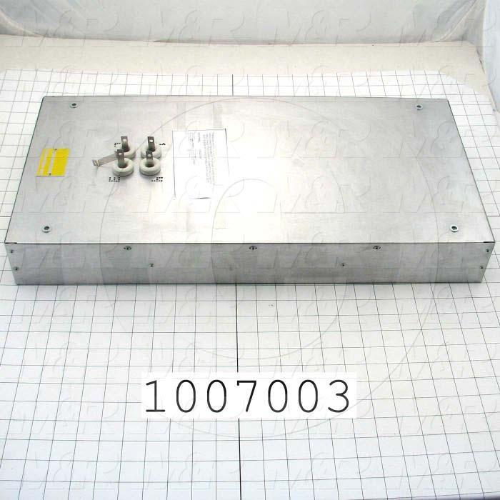 Radiant Panel, Dimension 12"x24", 2448W, Voltage 208VAC, 1-3 Phase