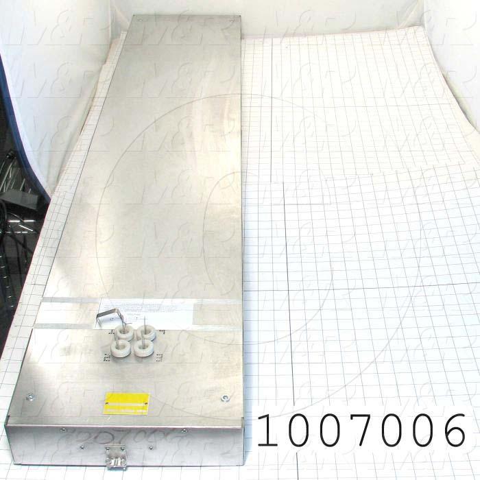 Radiant Panel, Dimension 12"x60", 6120W, Voltage 208VAC, 1-3 Phase