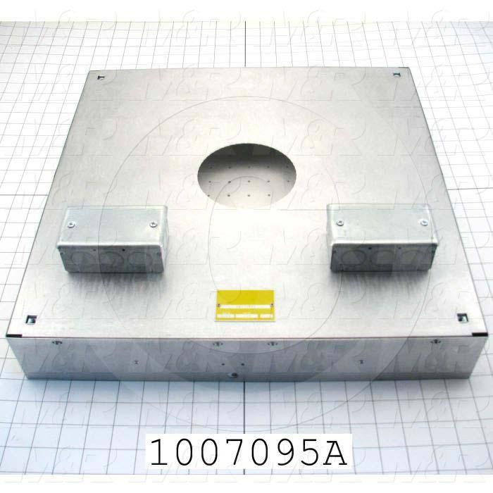Radiant Panel, Dimension 18"x18", 3240W, Voltage 208VAC, 1-3 Phase, With Air Flow