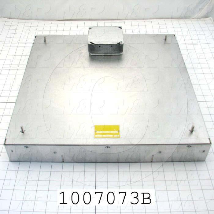 Radiant Panel, Dimension 18"x18", 3240W, Voltage 380VAC, 3 Phase