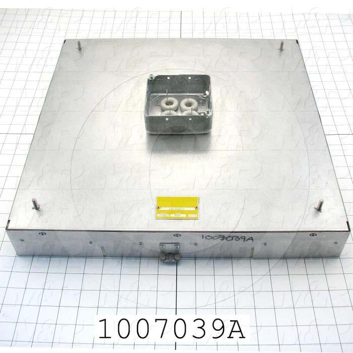 Radiant Panel, Dimension 18"x18", 3240W, Voltage 380VAC, 3 Phase