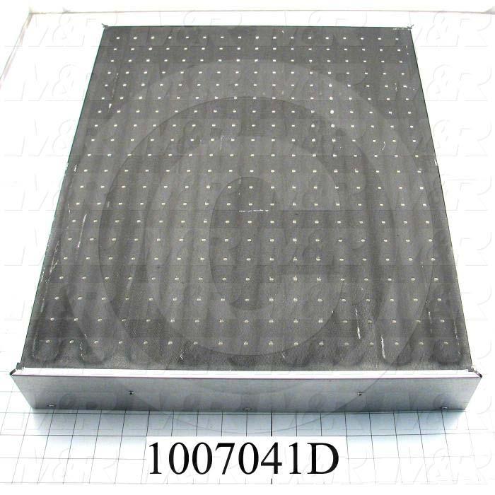Radiant Panel, Dimension 18"x22", 3960W, Voltage 208VAC, 1-3 Phase, With Air Flow