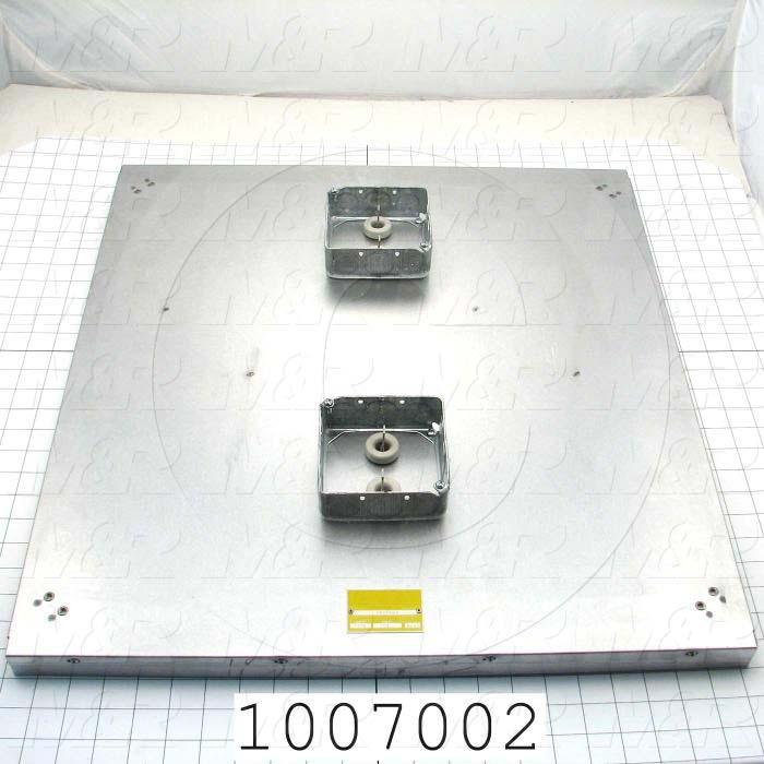 Radiant Panel, Dimension 22"x24", 5280W, Voltage 208VAC, 1-3 Phase