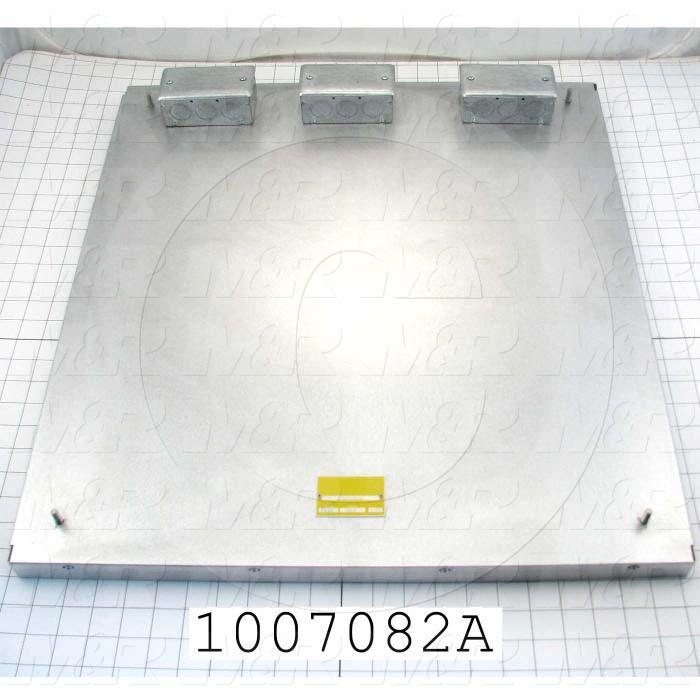 Radiant Panel, Dimension 22"x24", 7920W, Voltage 380VAC, 3 Phase