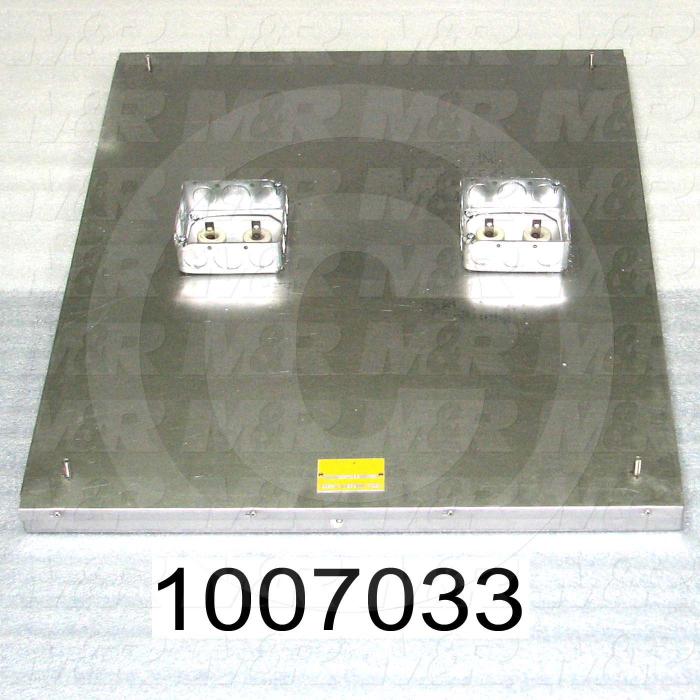 Radiant Panel, Dimension 22"x28", Voltage 208VAC