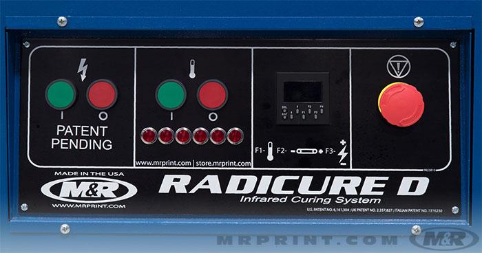 Icon based control panel with Digital Temperature and Belt Speed control.