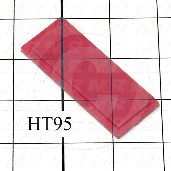 Readout Window, 1-3/16"X 3" Size, Used On Control Panel Assembly, 1 Gal.