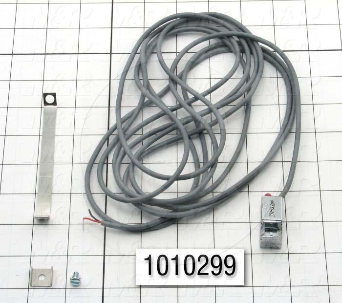 Reed Switch, 2 Wire, 144" Pigtail Leads, 120V, 20mA, with Indicator Light, 1 - 1 1/16" Band