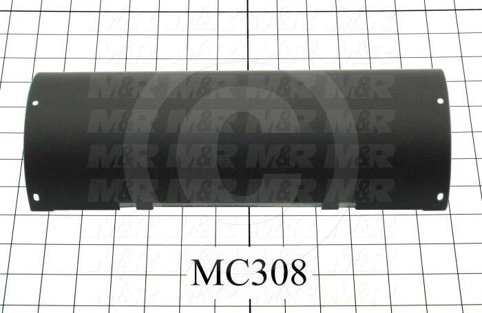 Reflectors, Half Round, 4.59", 12.38", Aluminum, Used on Shutter Housing Assembly