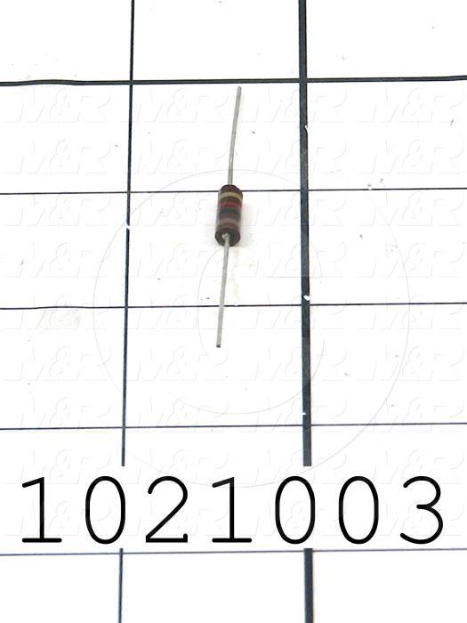 Resistor, 1K Ohm, 0.5W
