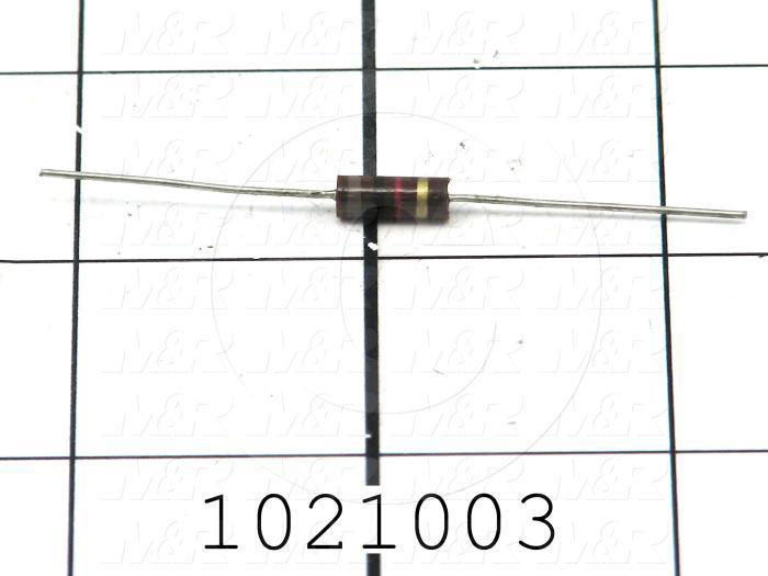 Resistor, 1K Ohm, 0.5W