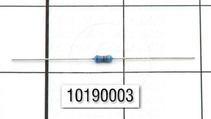 Resistor, 432K Ohm, 0.25W, 1%MF