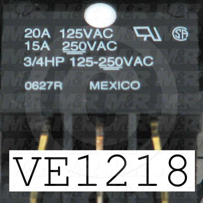 Rocker Switch, Curvette, DPDT, ON-NONE-ON, Contact Rating @ 125V 20A, Contact Rating @ 250V 15A, White