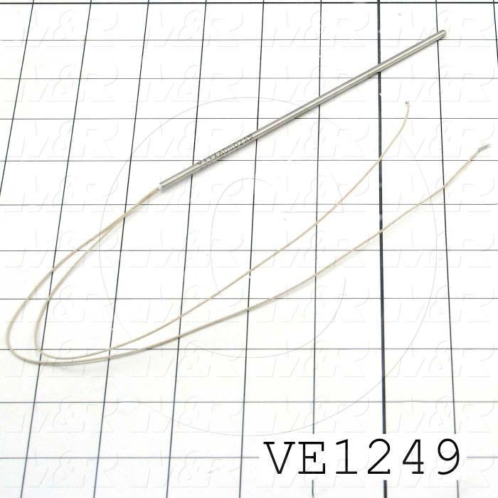 RTD Probe, 6", 100 Ohm