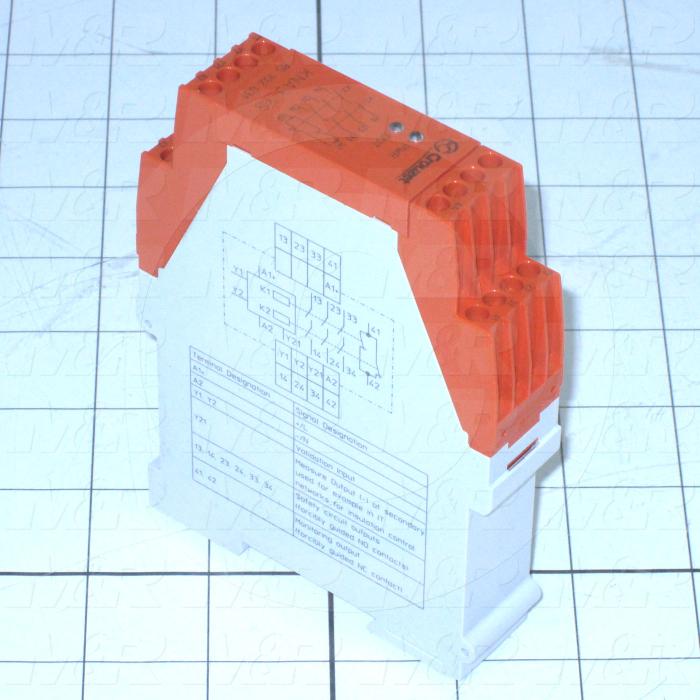 Safety Relay, 3NO + 1NC, 24V AC/DC, 5A