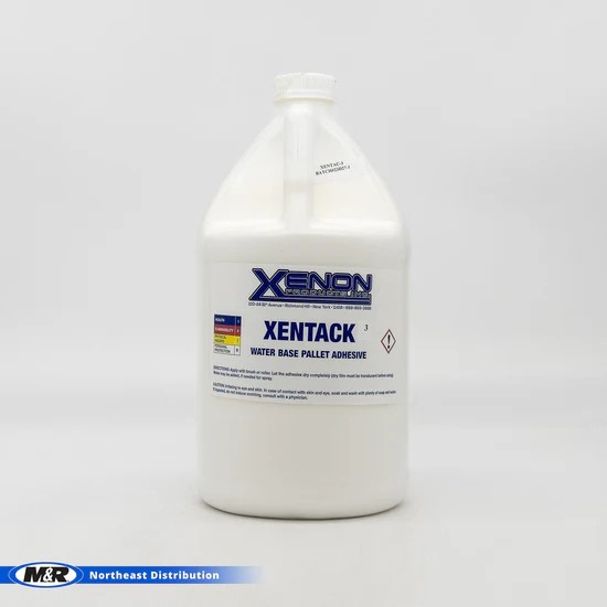 Screenprint, Xenon Brand, 1 gal. Size, Xentack 3 Super Water Base Pallet Adhesive