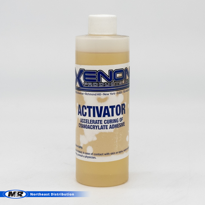 Screenprint, Xenon Brand, 8 oz. Size, Activator - Accelerate Curing of Cyanoacrylate Adhesive