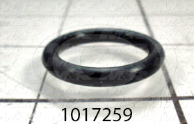 Seals and O-Rings, Rotary and Reciprocating, O-ring Round Cross Section, 1.00" Outside Diameter, 0.75 in. Inside Diameter, 0.125" Thickness, 250F Temperature Rating