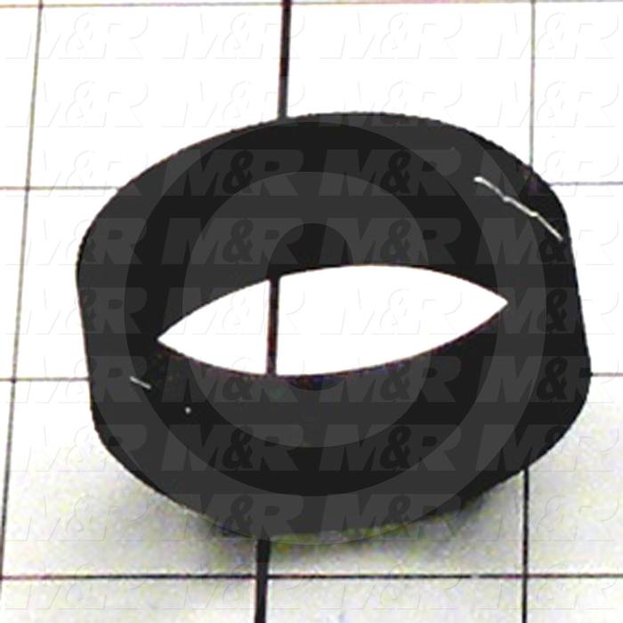 Seals and O-Rings, Rotary, O-ring Round Cross Section, 1.75" Outside Diameter, 1.50 in. Inside Diameter, 0.125" Thickness, For Item # 1009058, Rubber