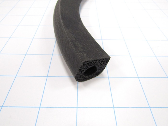 Seals and O-Rings, Static, Edge Seal, 1.00" OD Working Diameter :, 1" Outside Diameter, 1/2" Inside Diameter, 1.00 in. Width, -60 F TO 350 F Temperature Rating, Rubber, Black