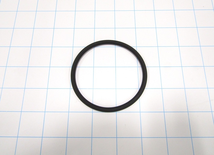 Seals and O-Rings, Static, O-ring Round Cross Section, 85 mm Outside Diameter, 75 mm Inside Diameter, 5 mm Width, -15° to 400° F Temperature Rating, Viton, Black
