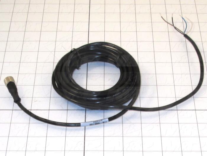 Sensor Cable, Female, 4 Pin, Quick Connect, 5m