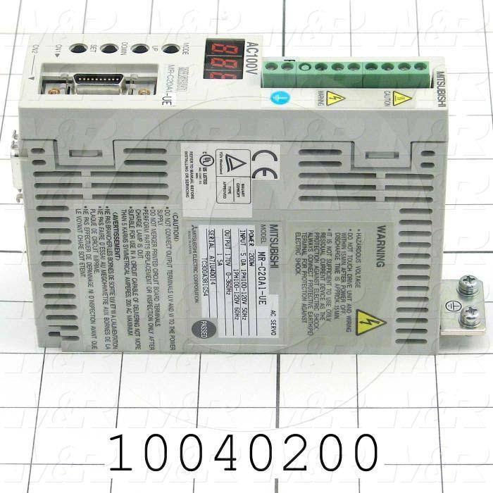 Servo Amplifier Drive, 200W, 110VAC, 1 Phase