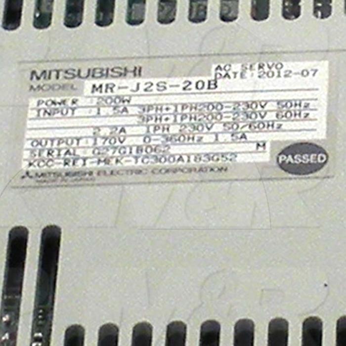 Servo Amplifier Drive, MR-J2S Series, 200W, 200VAC, 3 Phase