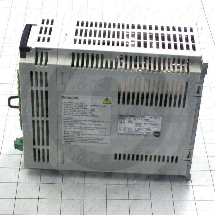 Servo Amplifier Drive, MR-J2S Series, 2KW, 400VAC, 3 Phase