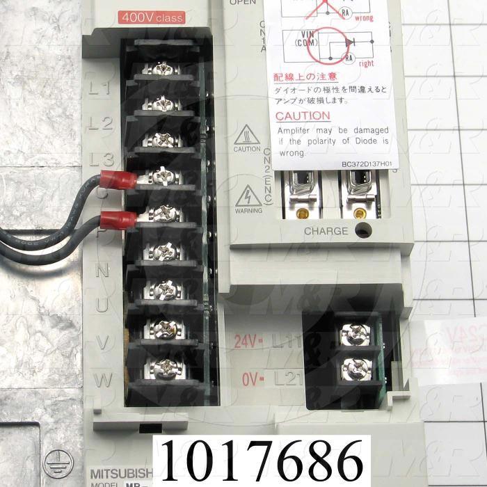 Servo Amplifier Drive, MR-J2S Series, 5KW, 400VAC, 3 Phase