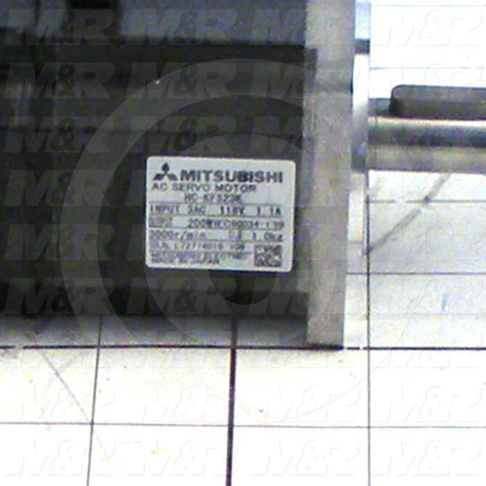 Servo Motor, 200W, Keyway