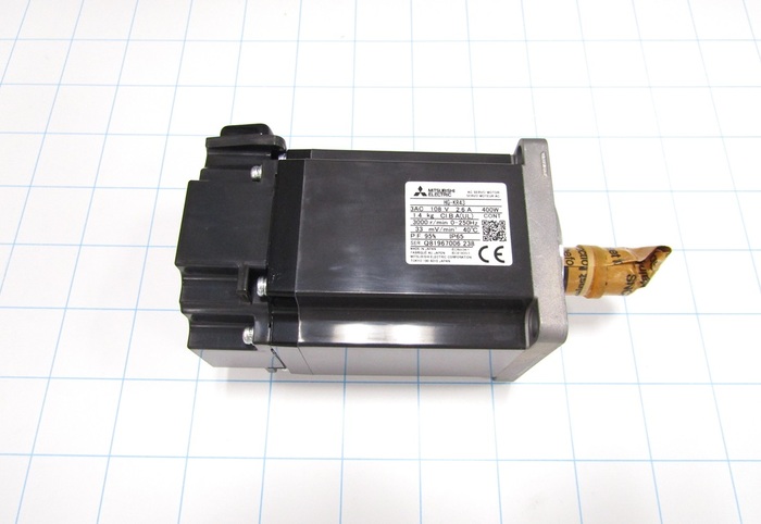 Servo Motor, HG-KR, 400W, 3000RPM, 4194304 PPR, 24VDC, with Brake, Absolute Encoder/Incremental